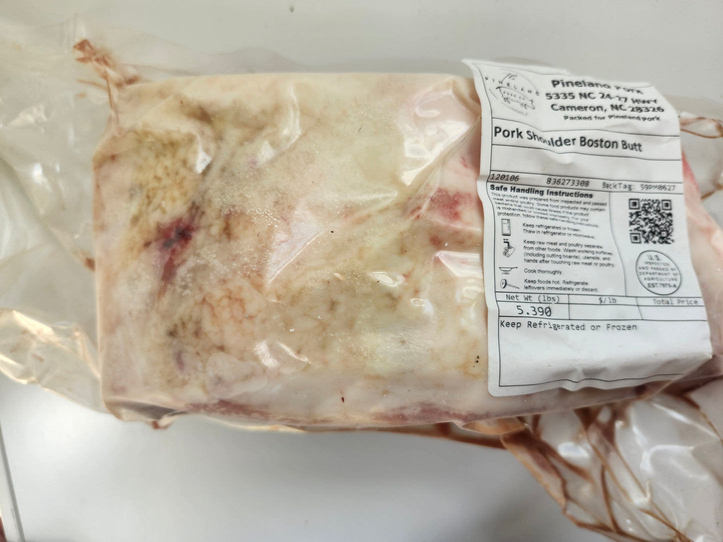Pork Boston Butt - 5.39lbs