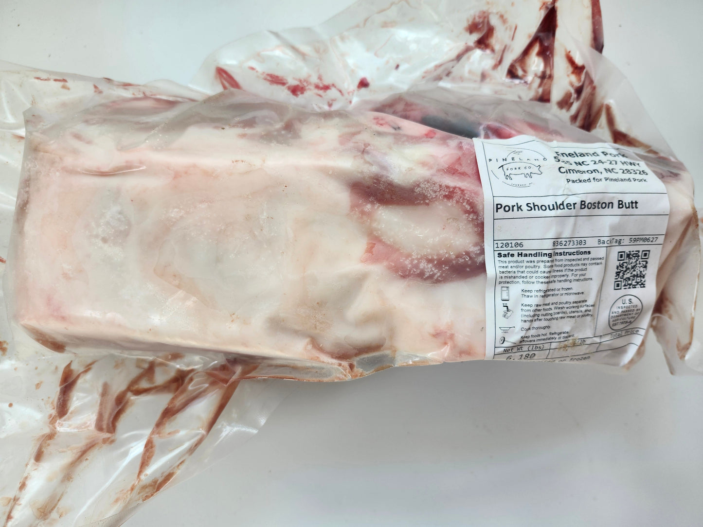 Pork Boston Butt- 6.18lbs