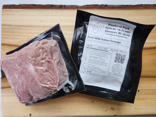 Ground Mild Italian Sausage